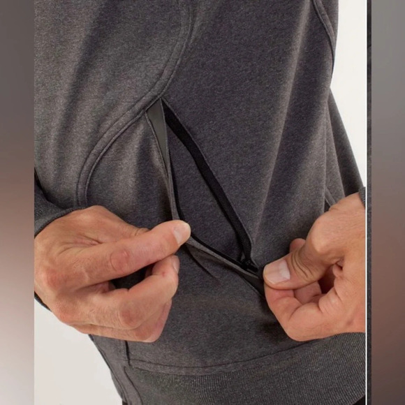 Lululemon Trainer Full- Zip Jacket in Heathered Soot Size L - Picture 8 of 10